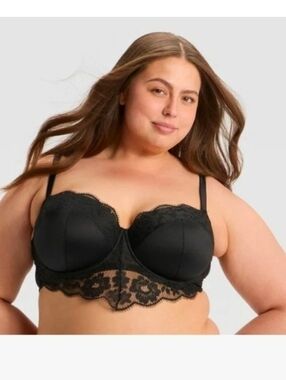 Auden Women's Lace Lightly Lined Lingerie Bra Size L